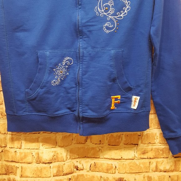 Emerson Street Collegiate Florida Gators Zip Up Hoodie Sweatshirt Size S - Picture 3 of 15